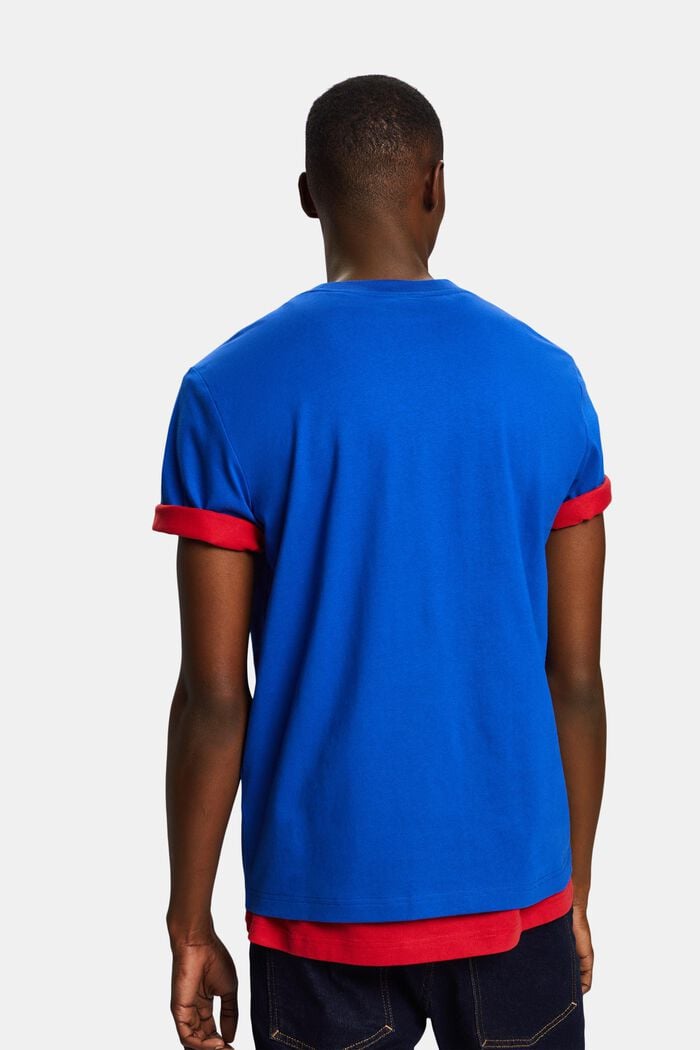 T-shirt unisex con logo, BRIGHT BLUE, detail image number 2