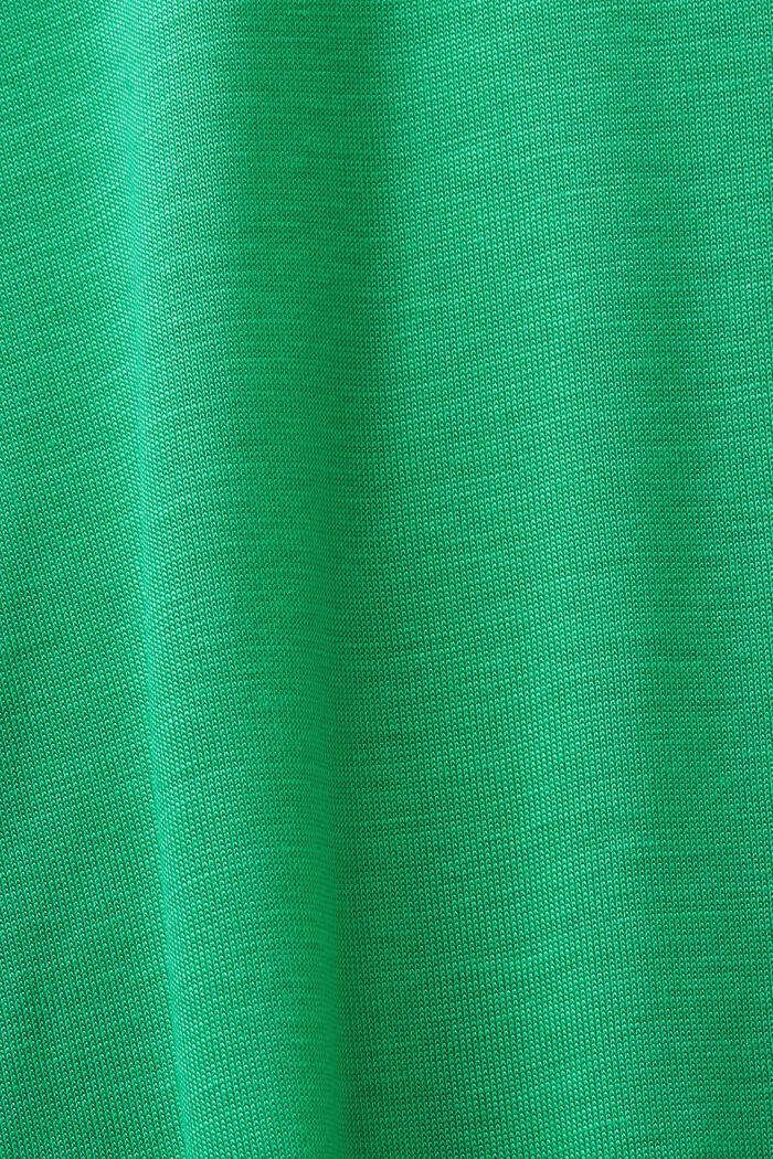 Top a maniche lunghe in jersey, GREEN, detail image number 5