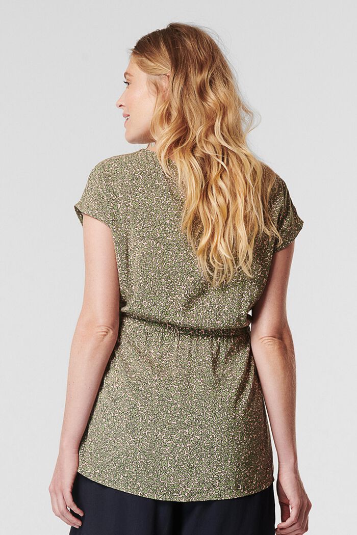 Blusa con elastico, REAL OLIVE, detail image number 3