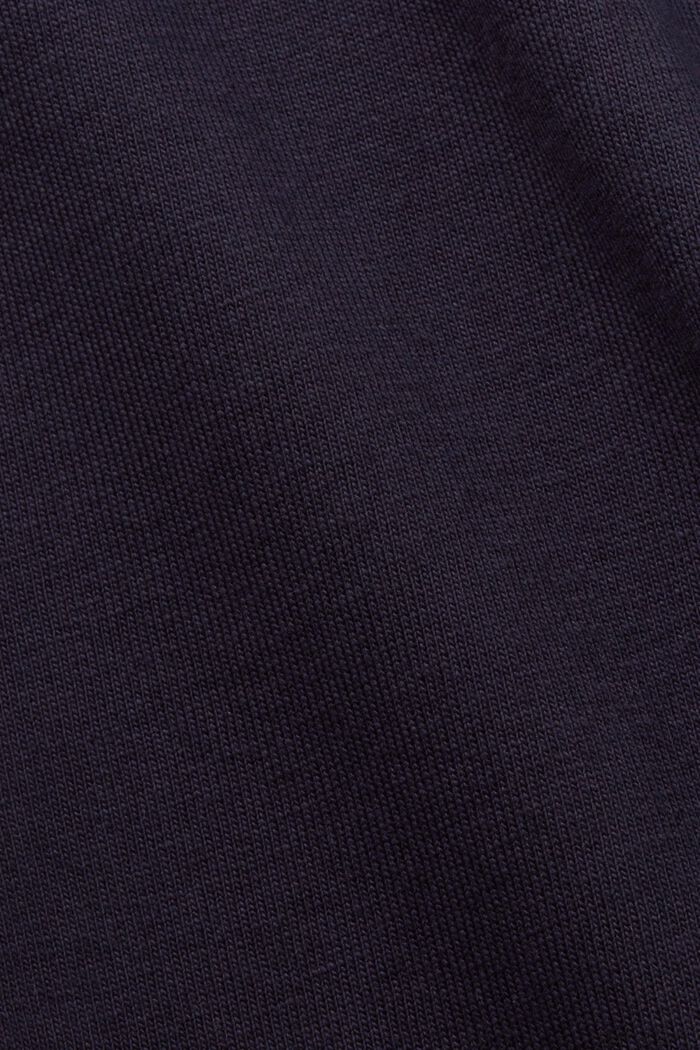 Polo in jersey in misto cotone, NAVY, detail image number 4