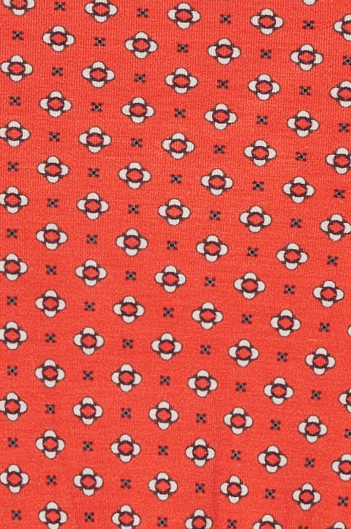 Abito in jersey con stampa allover, FLAME RED, detail image number 5