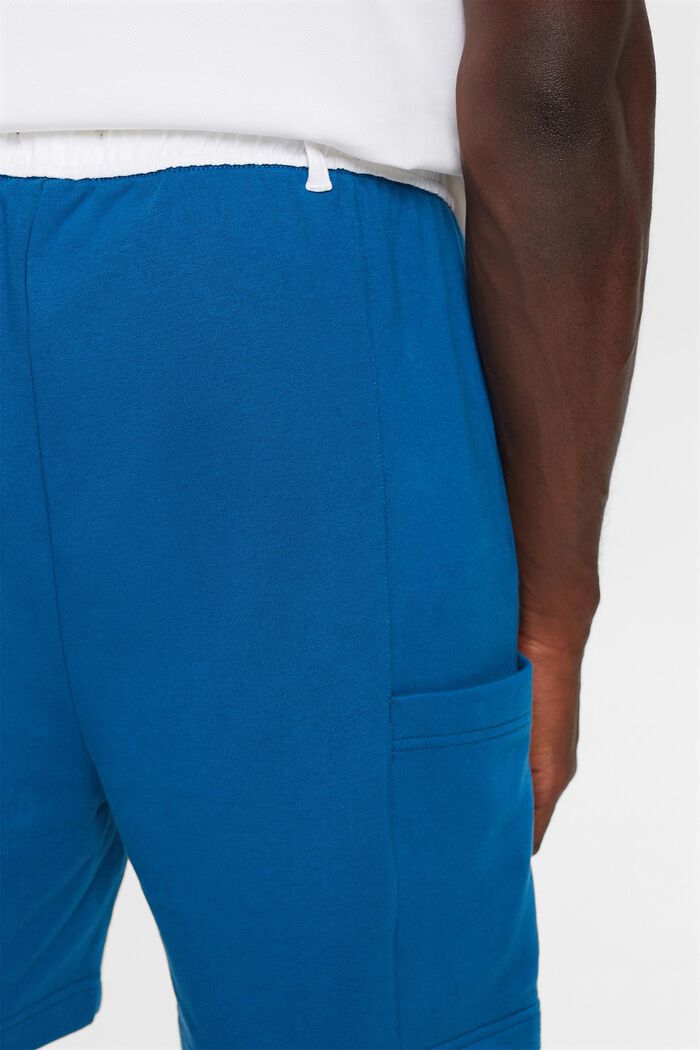 Pantaloncini in stile joggers, DARK BLUE, detail image number 4