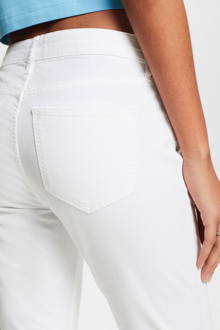 Pantaloni Capri, WHITE, detail image number 3