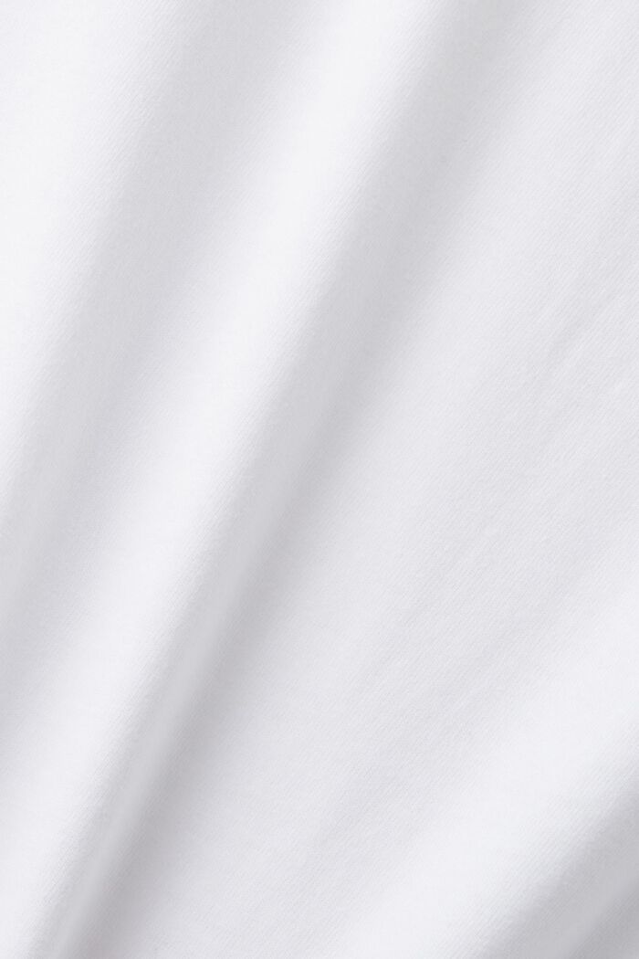 Maglia a maniche lunghe con stampa a delfino, WHITE, detail image number 6