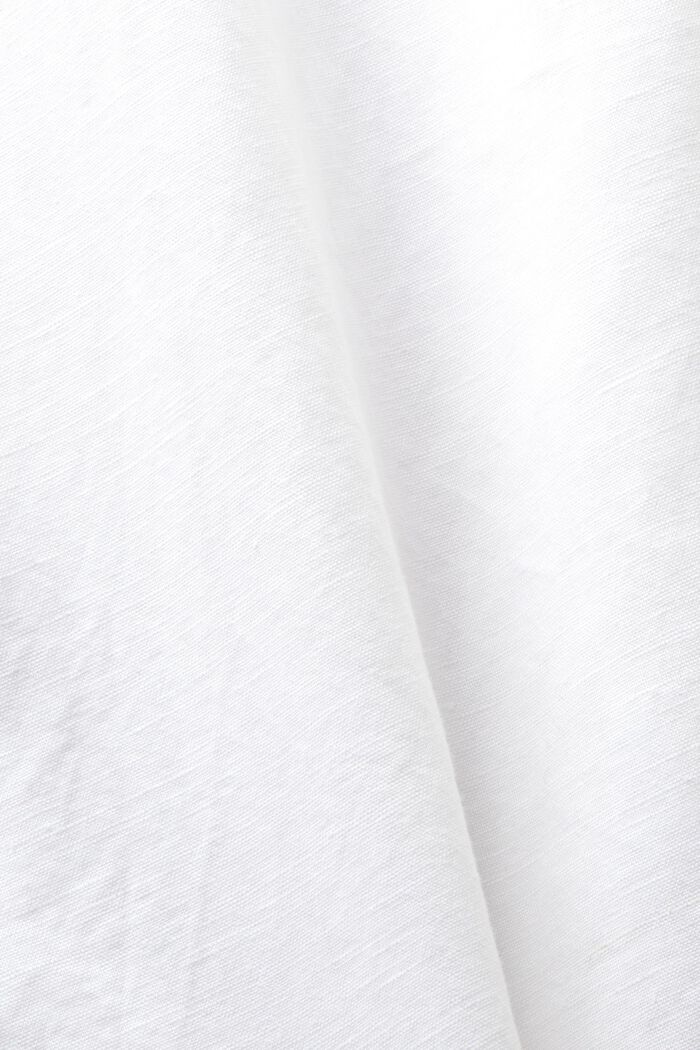 Camicia a maniche lunghe, WHITE, detail image number 5