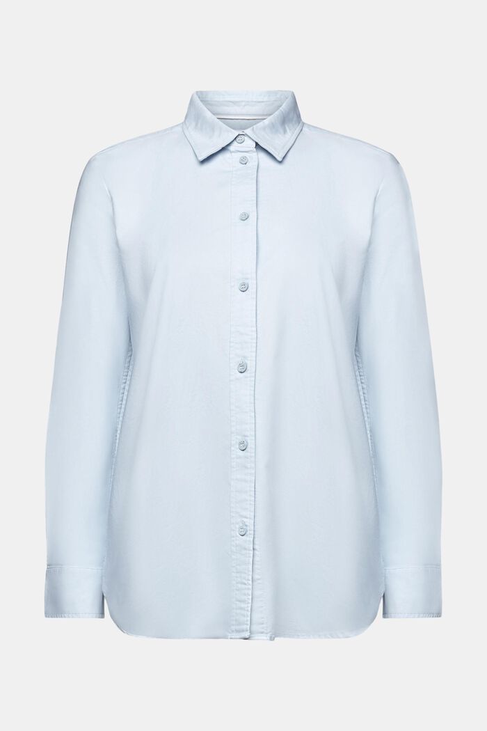 Camicia blusata Oxford, LIGHT BLUE, detail image number 6