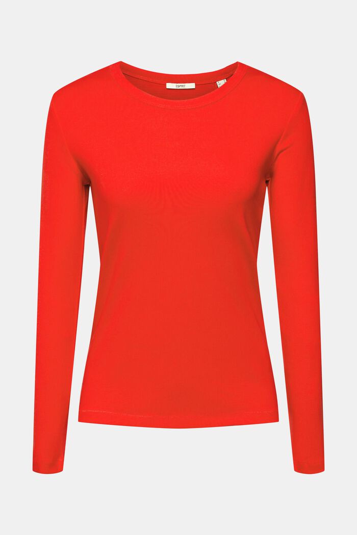 Maglia a manica lunga, RED, overview