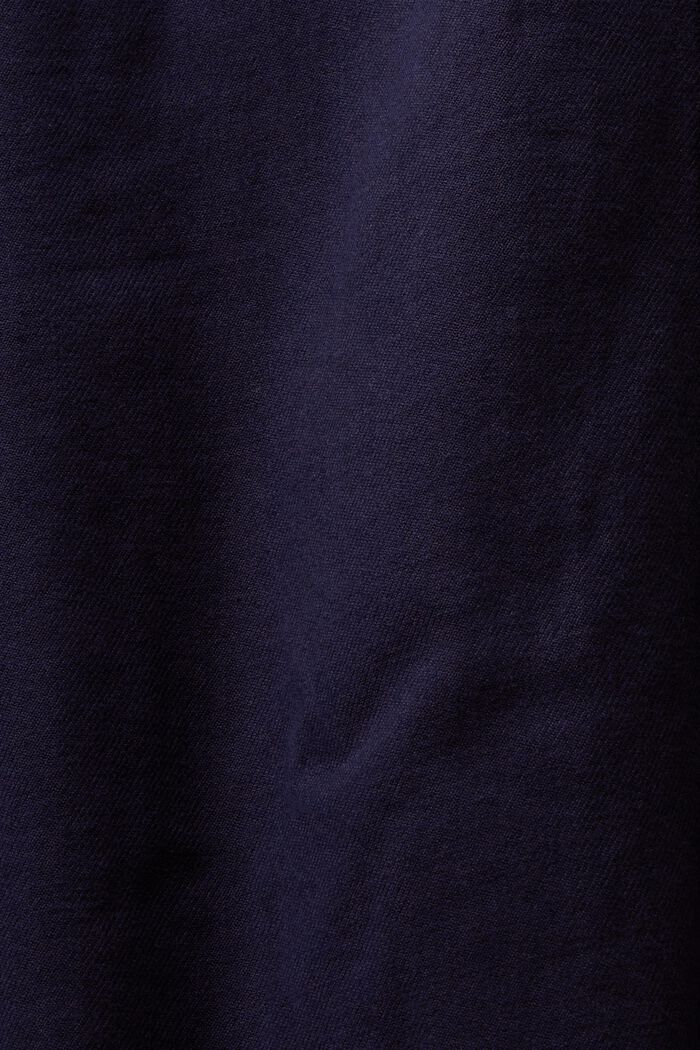 Camicia in twill regular fit, NAVY, detail image number 5