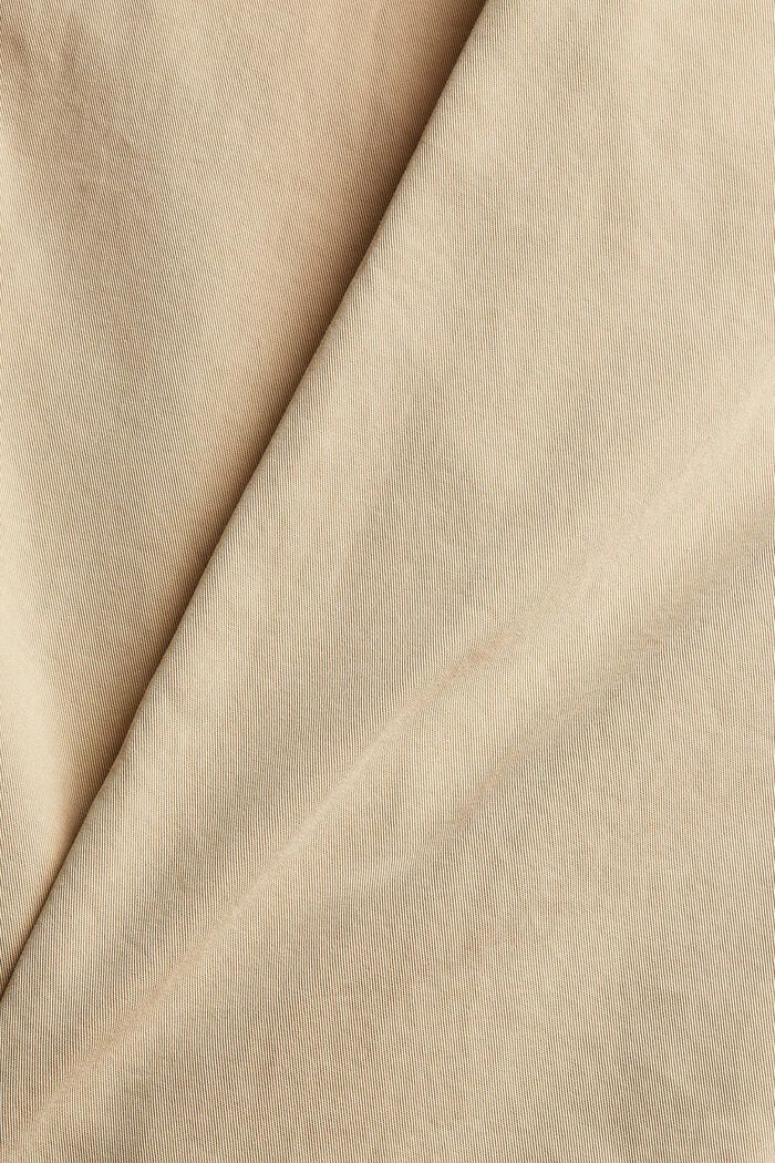 Pantaloni capri di cotone Pima, SAND, detail image number 4