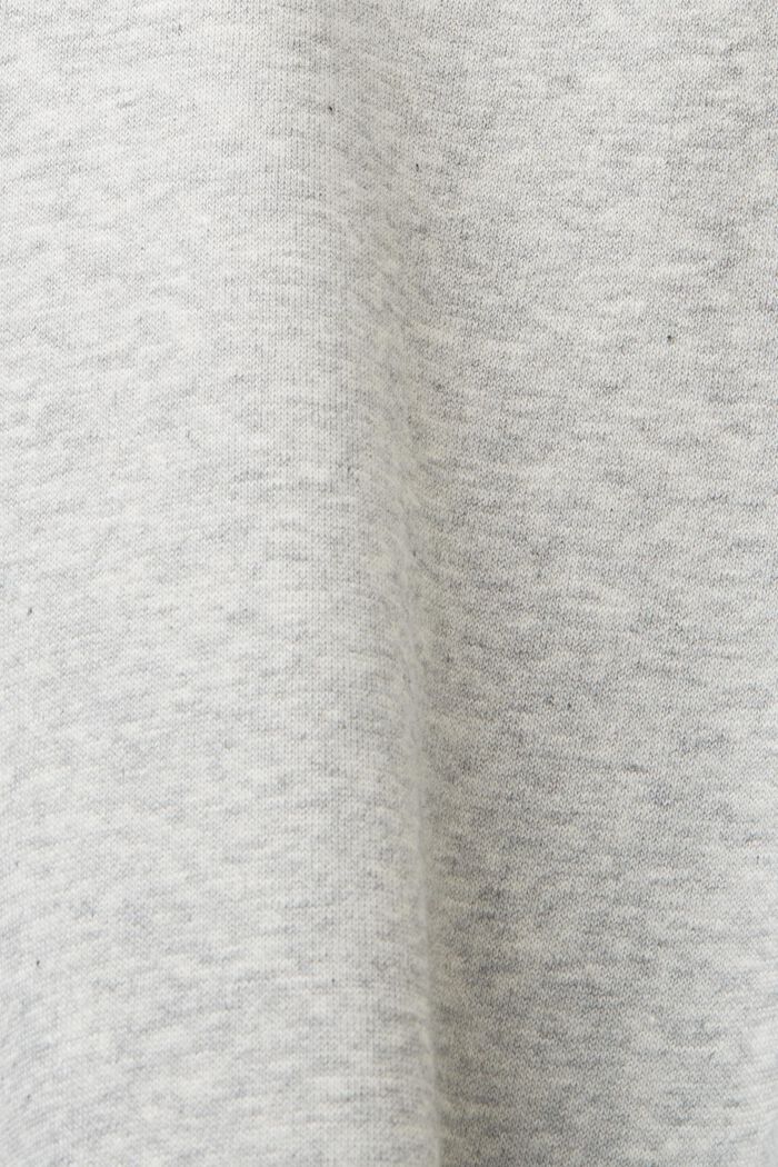 Felpa pullover in misto cotone, LIGHT GREY, detail image number 6