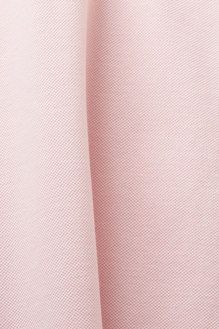 Polo in cotone piqué, PASTEL PINK, detail image number 4