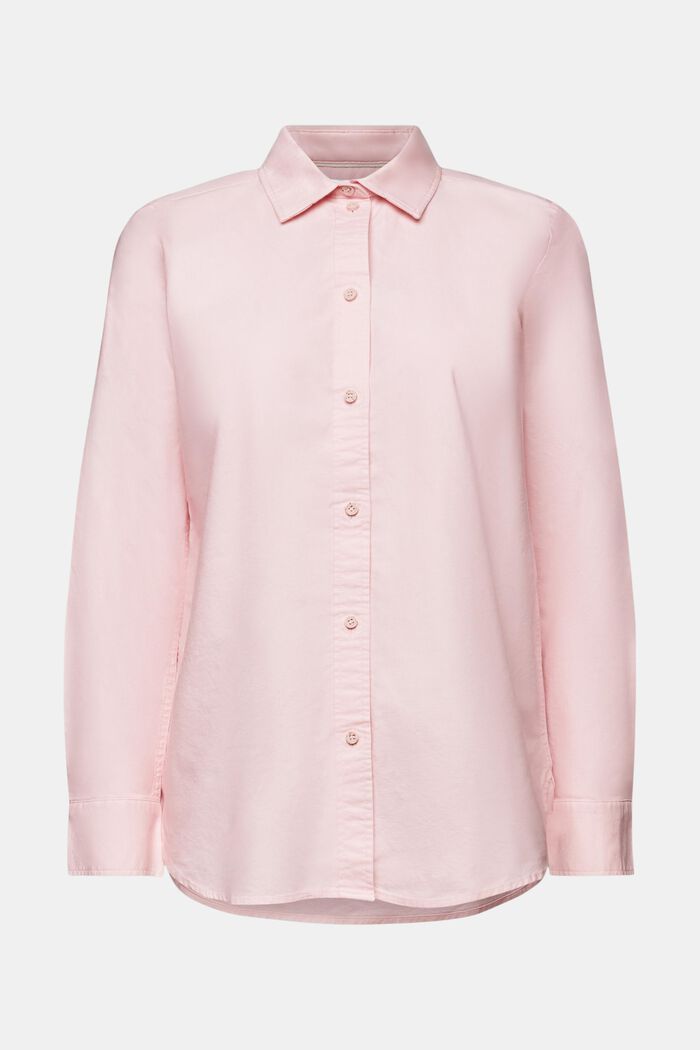 Camicia blusata Oxford, PASTEL PINK, detail image number 6