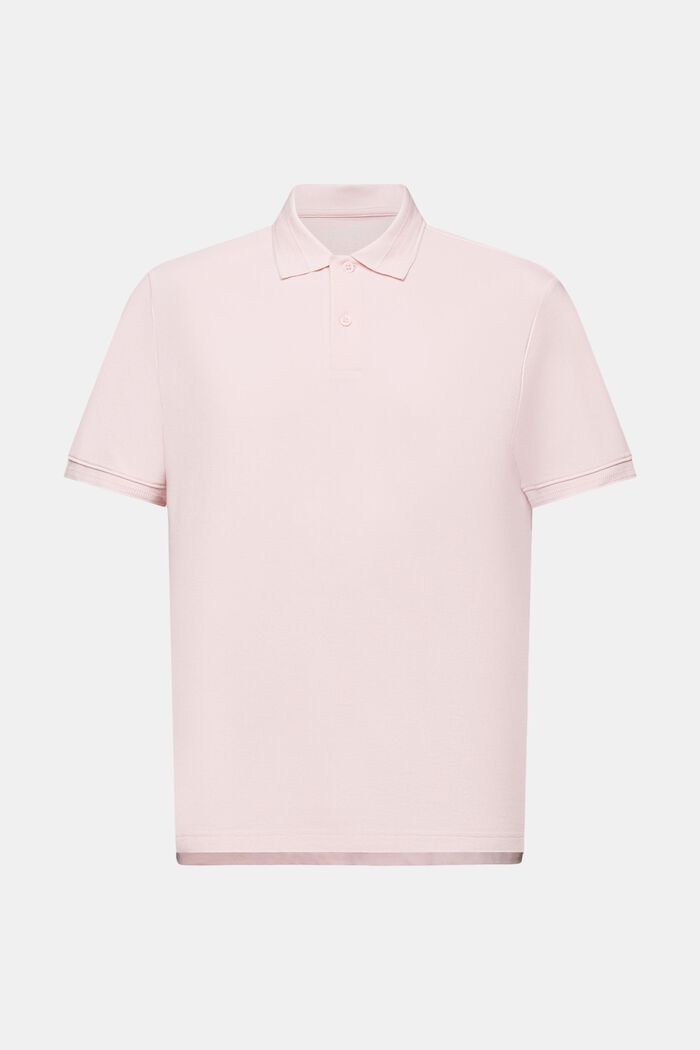 Polo in cotone piqué, PASTEL PINK, detail image number 5