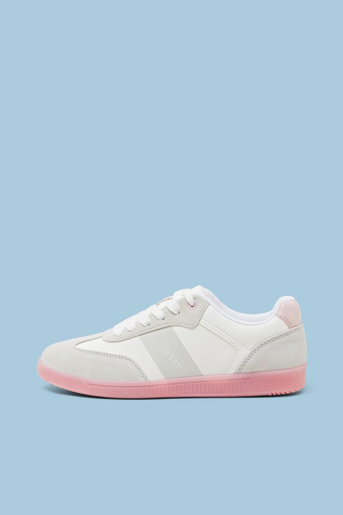 Sneakers in materiale misto, PASTEL PINK, detail image number 0