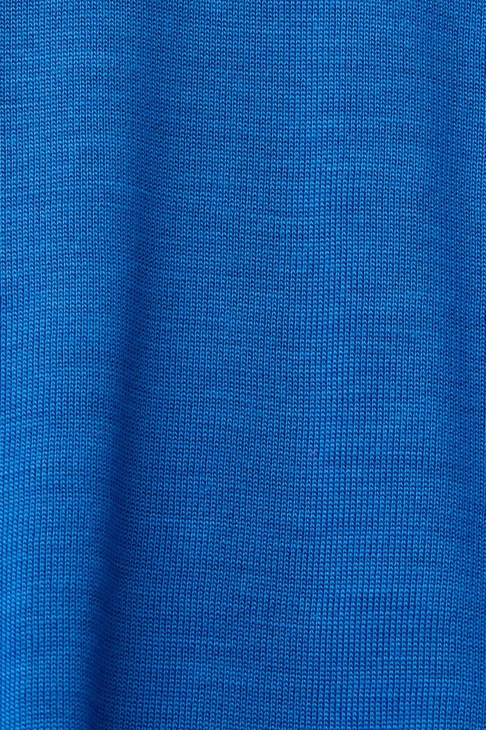 T-shirt con scollo a V, TENCEL™, BRIGHT BLUE, detail image number 6
