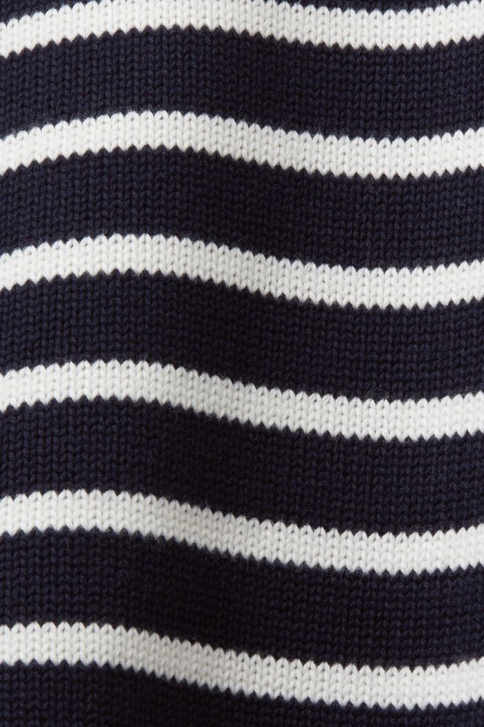 Pullover a righe, 100% cotone, NAVY, detail image number 5