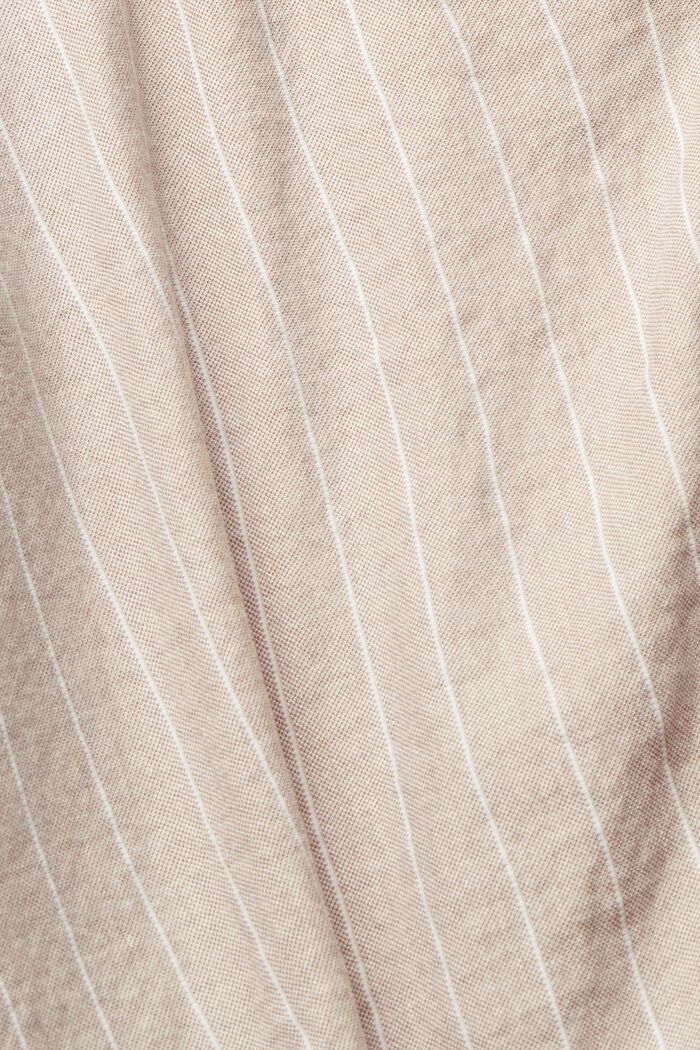 T-shirt effetto camicia blusata, TAUPE, detail image number 5