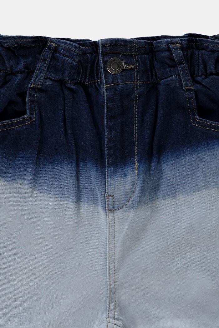 Shorts in denim bicolore, BLUE BLEACHED, detail image number 2