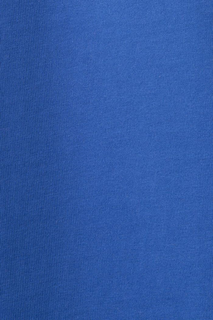 T-shirt unisex in jersey di cotone con logo, BRIGHT BLUE, detail image number 7