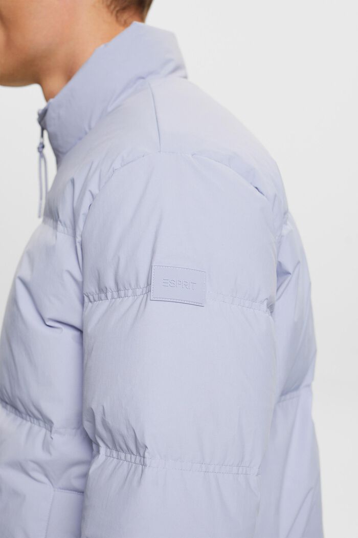 Riciclato: giacca trapuntata con piuma d'oca, LIGHT BLUE LAVENDER, detail image number 2