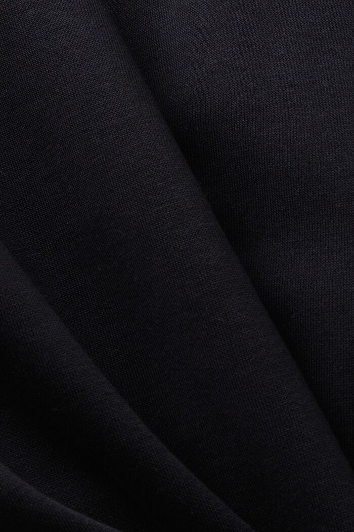 Felpa pullover in misto cotone, BLACK, detail image number 5