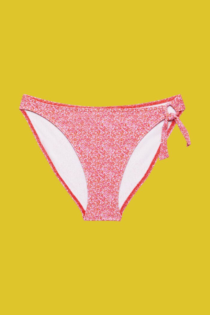 Slip mini da bikini con stampa allover, PINK, detail image number 4