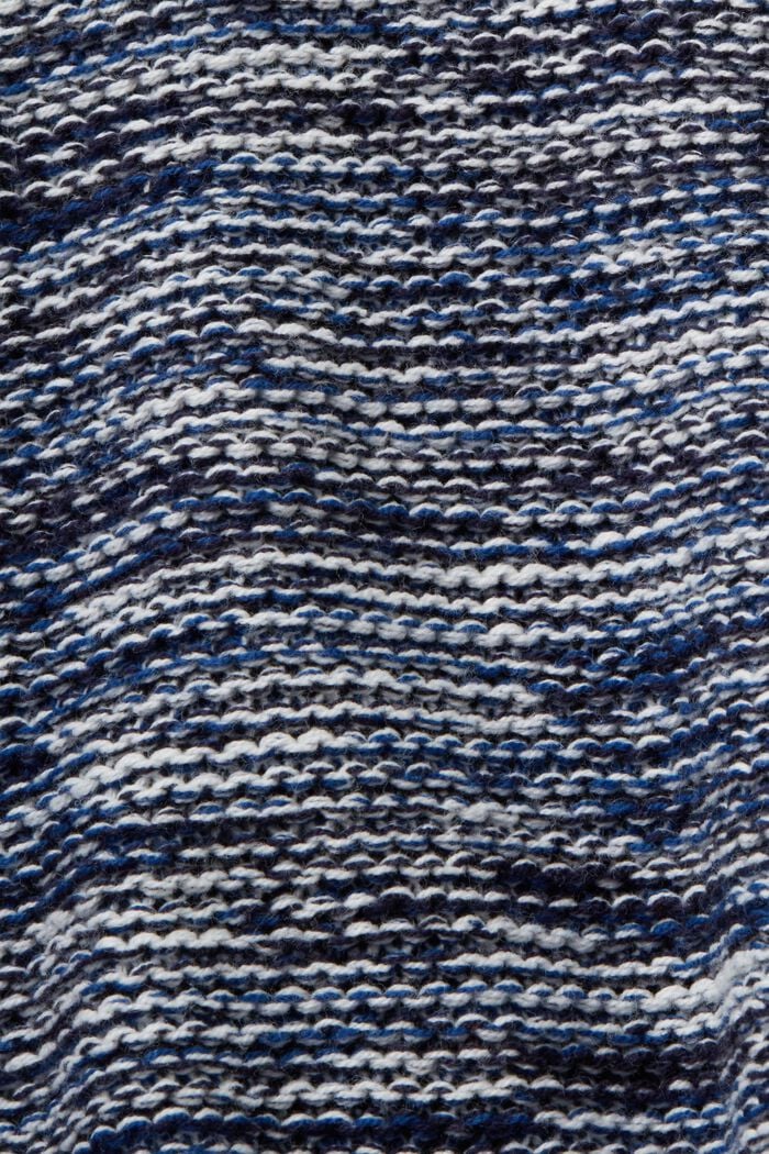 Pullover a girocollo, misto cotone, NAVY, detail image number 5