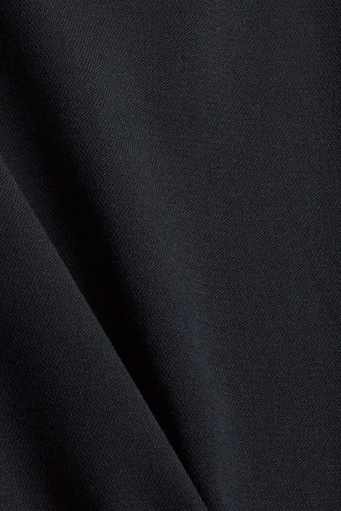 Pantaloni chino stretch cinturina da allacciare, BLACK, detail image number 4