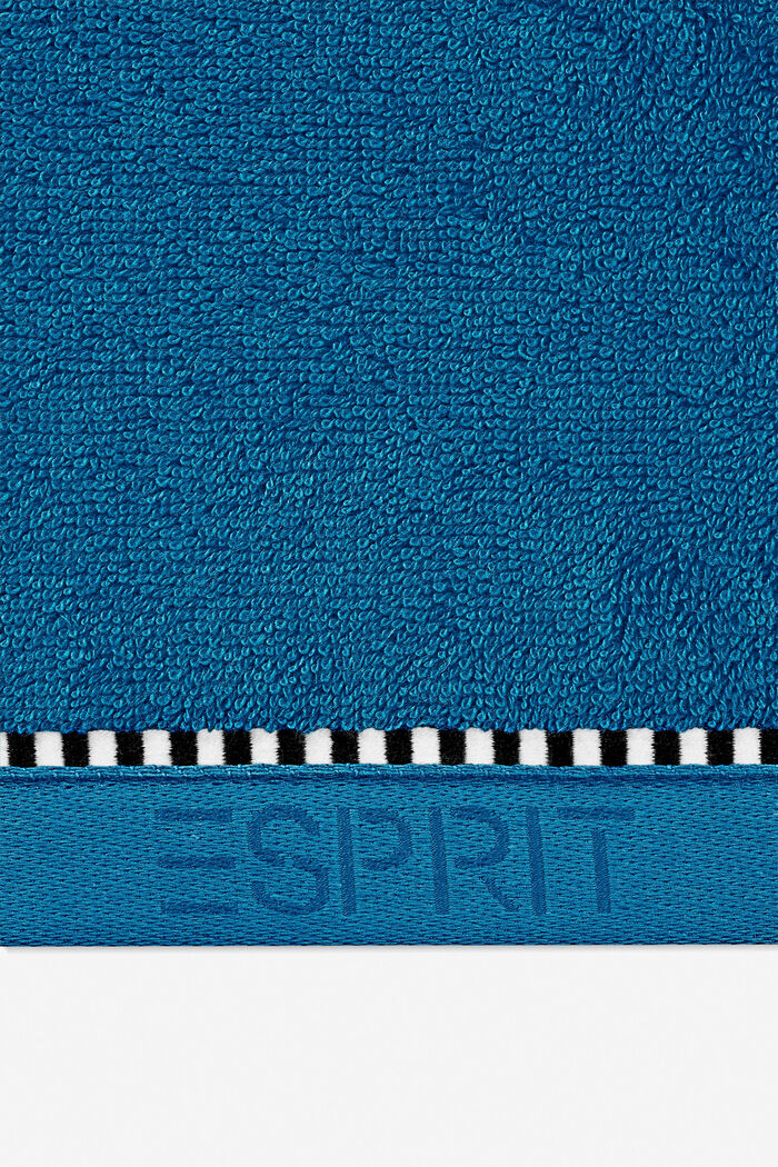Con TENCEL™: set di asciugamani in spugna, OCEAN BLUE, detail image number 1