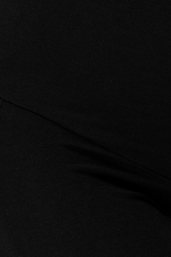T-shirt con funzione allattamento, LENZING™ ECOVERO™, BLACK, detail image number 4