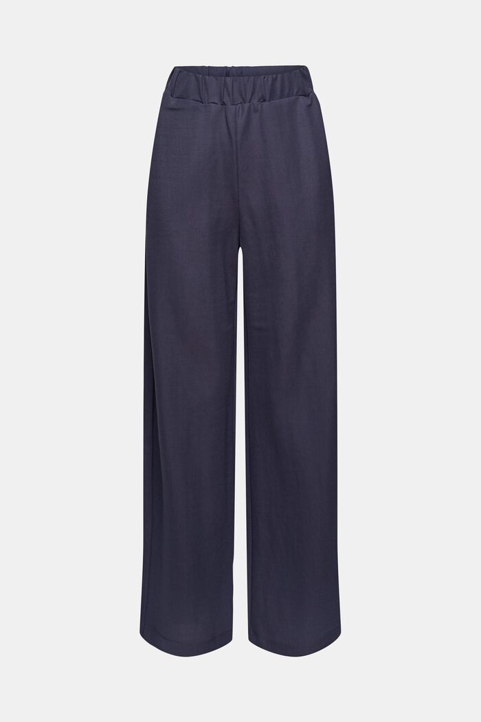 Pantaloni larghi con cintura elastica, LENZING™ ECOVERO™