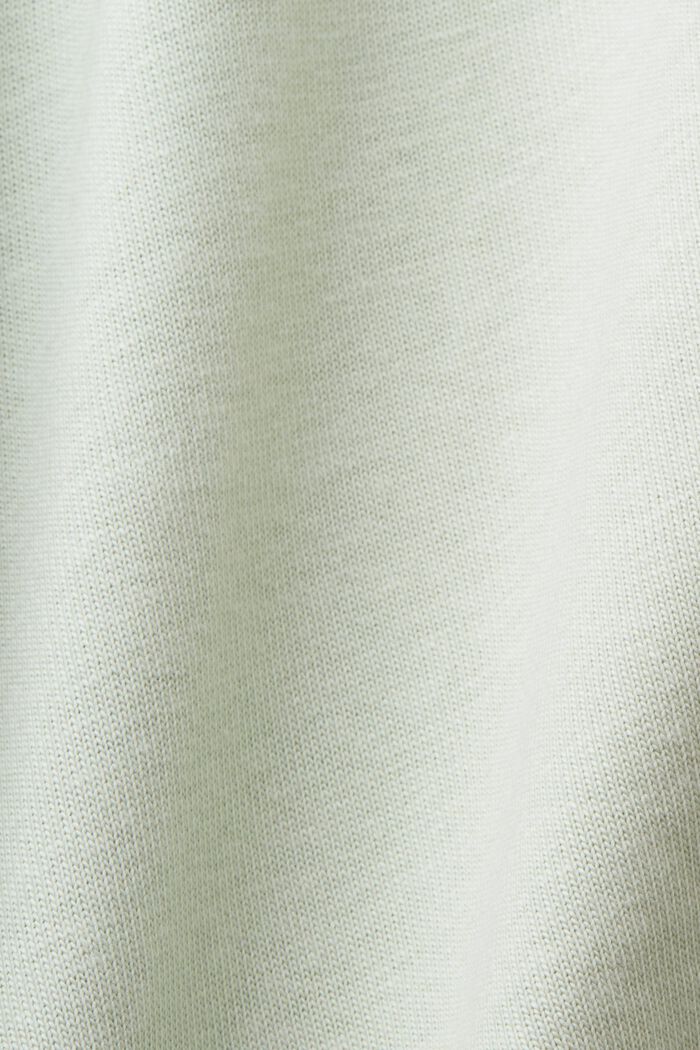 Polo in jersey in misto cotone, PASTEL GREEN, detail image number 4