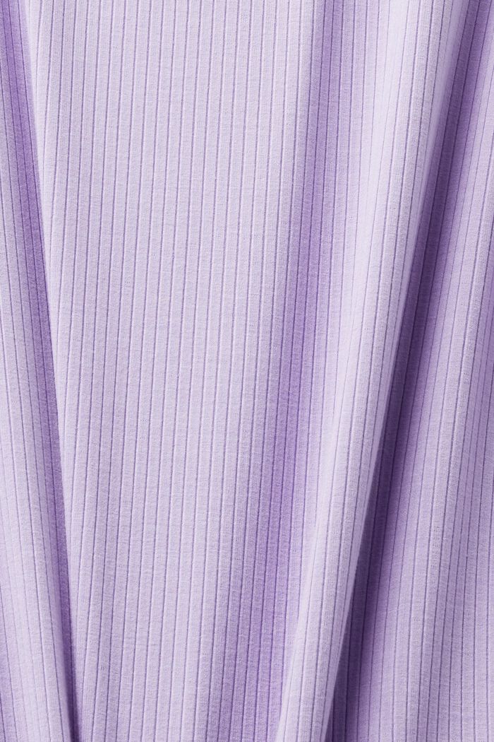 Canotta a coste, LAVENDER, detail image number 5