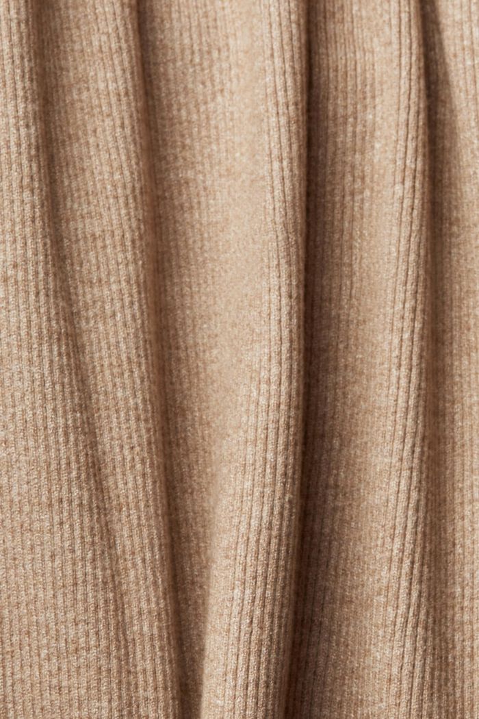 Cardigan lungo con cintura, TAUPE, detail image number 1