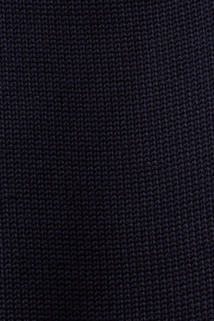 Pullover dolcevita in cotone, NAVY, detail image number 5