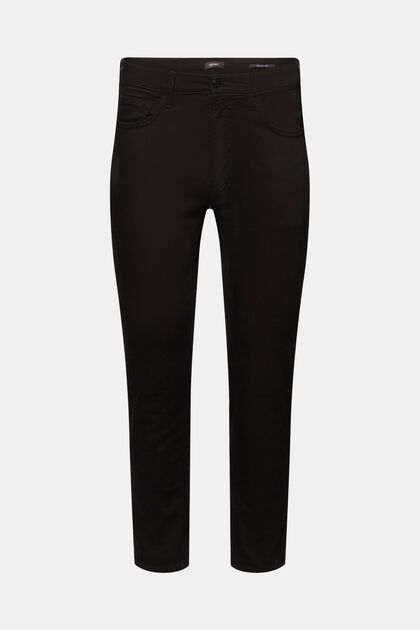 Pantaloni Slim Fit, BLACK, overview