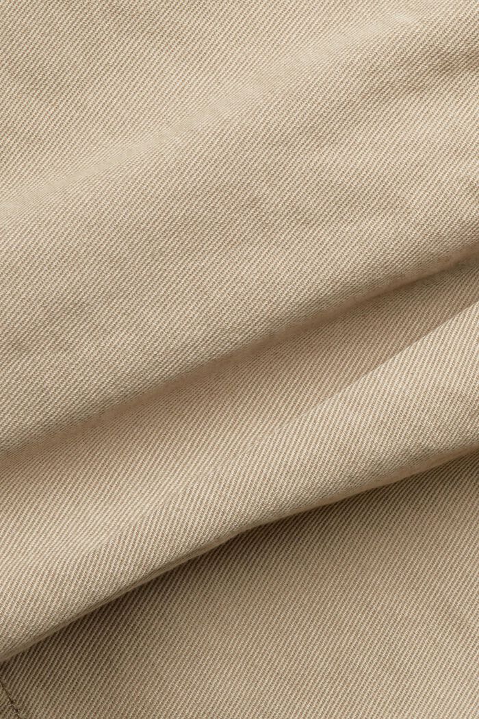 Giacca in cotone, PALE KHAKI, detail image number 5