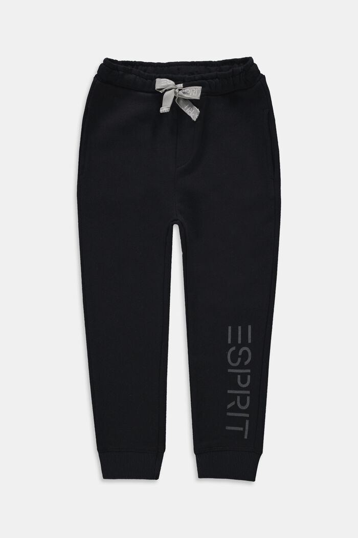 Pantaloni da jogging con stampa del logo, BLACK, detail image number 0