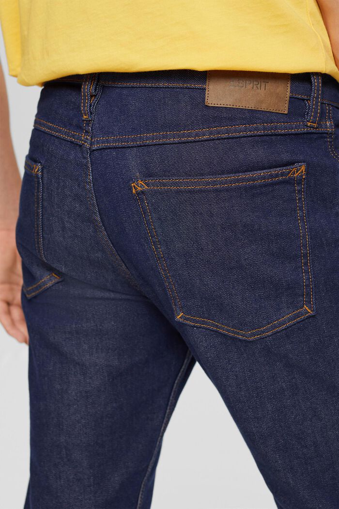 Jeans stretch slim fit, BLUE RINSE, detail image number 4