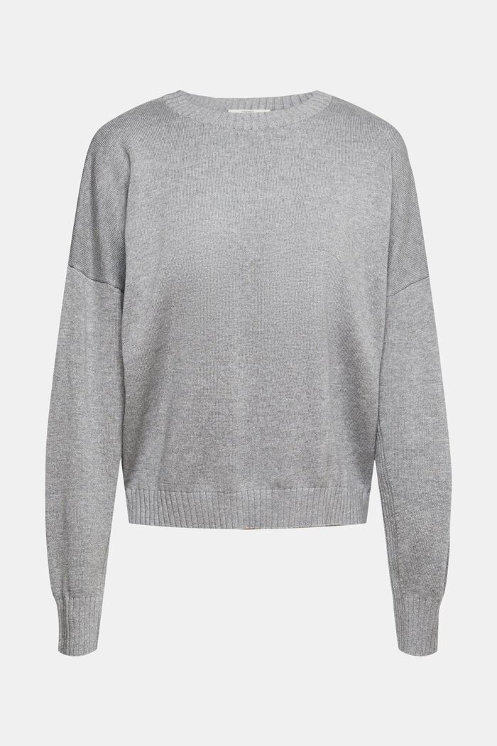 Pullover a maglia Relaxed Fit, MEDIUM GREY, detail image number 2