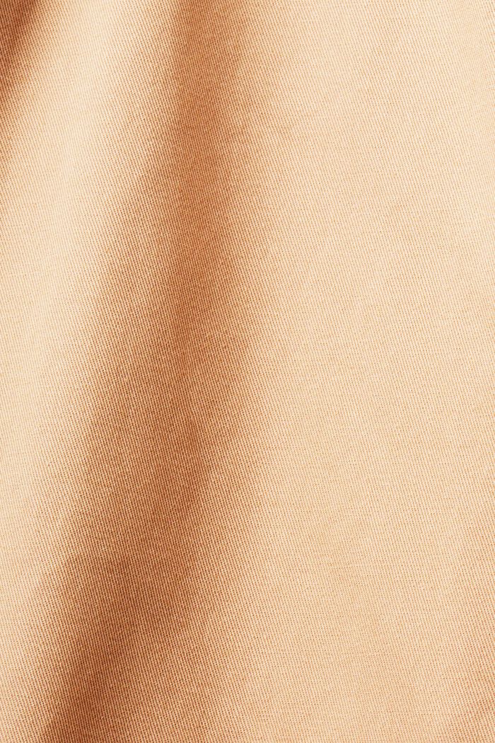 Giacca in canvas di cotone, BEIGE, detail image number 6