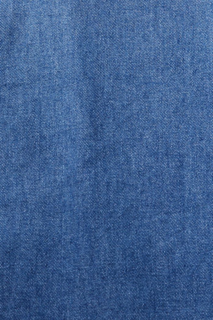 Camicia in denim con tasca cucita, BLUE MEDIUM WASHED, detail image number 1