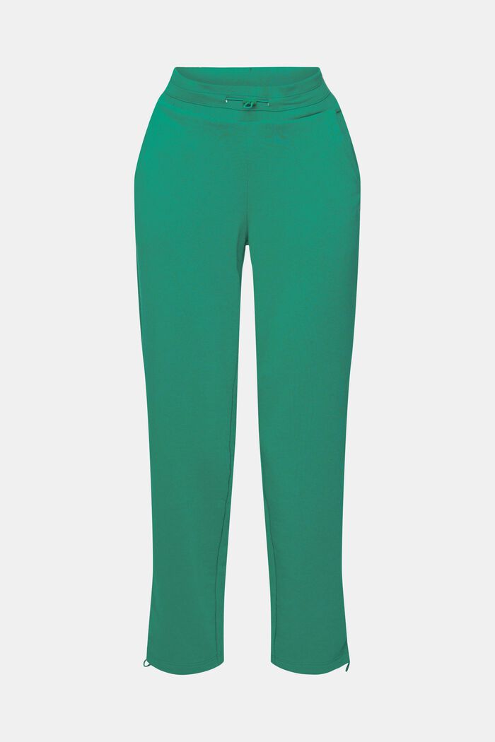 Pantaloni da jogging active in misto cotone, GREEN, overview