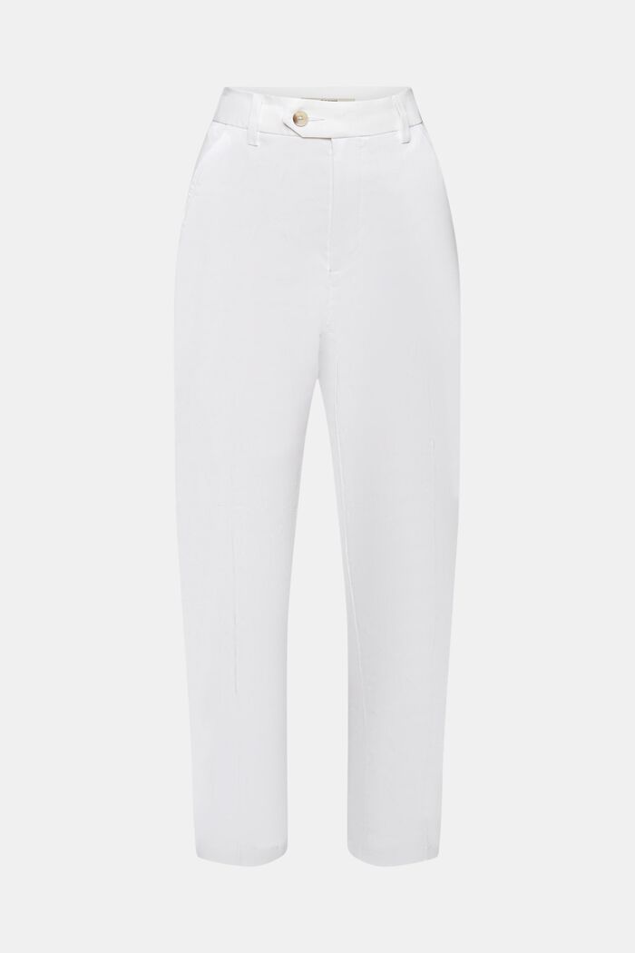 Pantaloni chino, WHITE, detail image number 6