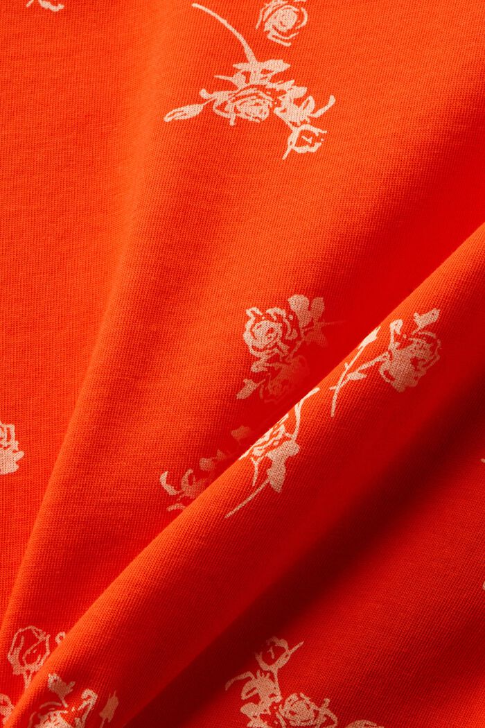 T-shirt con stampa, RED, detail image number 5