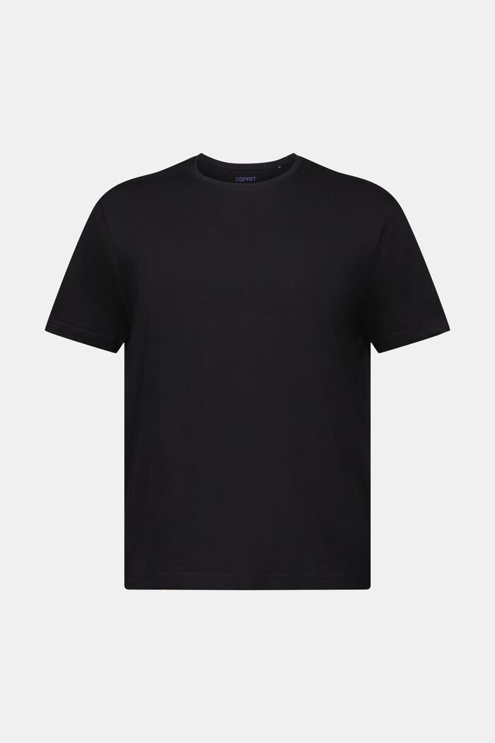 T-shirt a maniche corte a girocollo, BLACK, detail image number 5