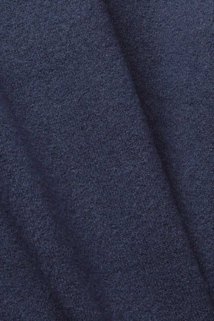 Con lana: cardigan aperto, NAVY, detail image number 1