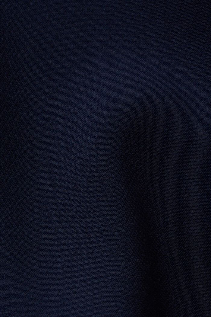 CURVY Blazer con maniche drappeggiate, NAVY, detail image number 1