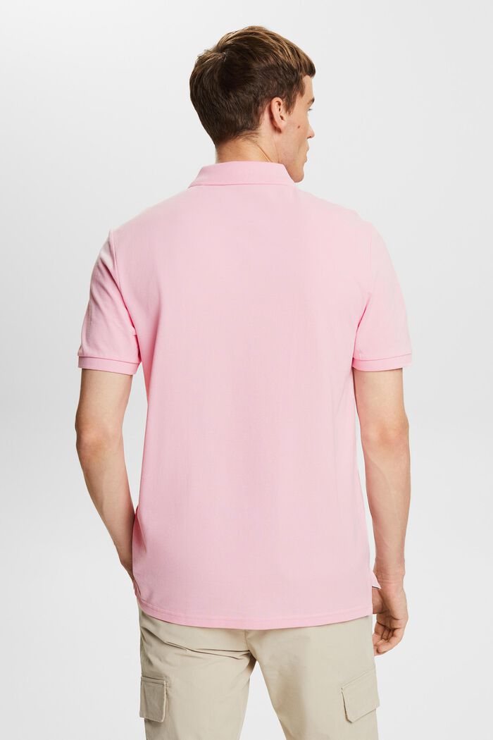 Polo in piqué, PASTEL PINK, detail image number 3