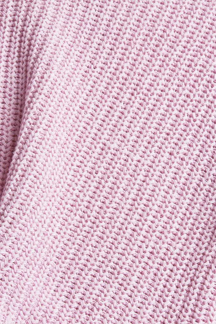 Pullover in misto cotone, PINK, detail image number 1